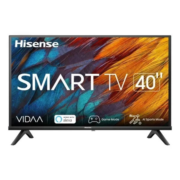 Smart TV HISENSE 40″ LED FHD 40A4K negro